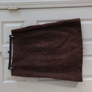 Isaac Mizrahi Leather Skirt Size 10